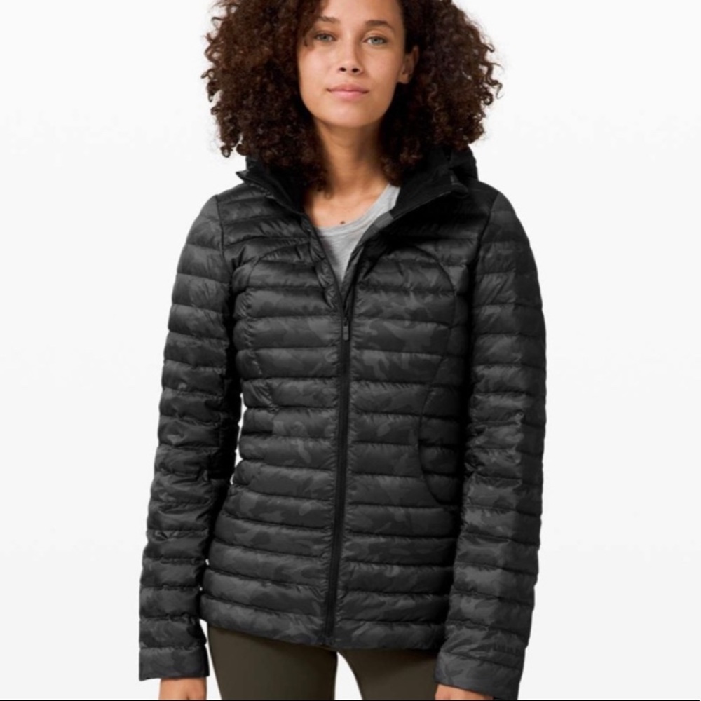 Lululemon Camo Pack It Down Jacket NWT